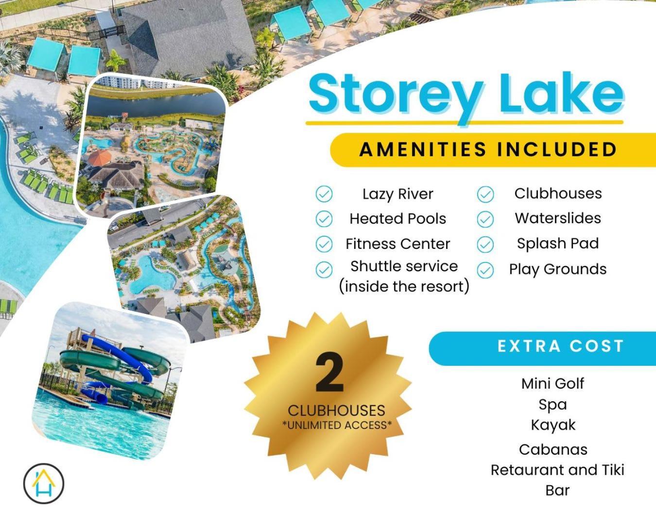 Cute Lakeview 2Br Condo With 2 Clubhouses Kissimmee Luaran gambar